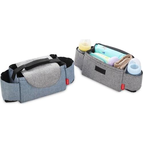Baby Diaper Bag Nappy Stroller Bags Stroller Organizer Mummy Travel Diaper Bags Hanging Carriage Pram Buggy Cart Bottle Bags