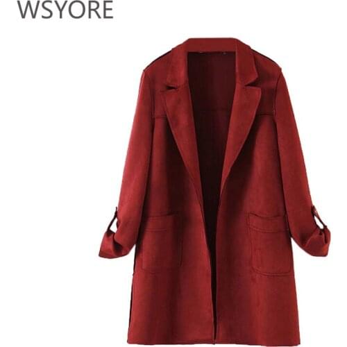 WSYORE Women's Suede Jackets