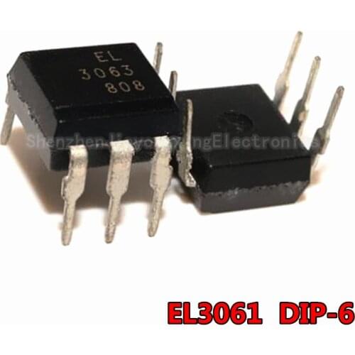10PCS EL3061 DIP6 MOC3061 DIP new and original IC