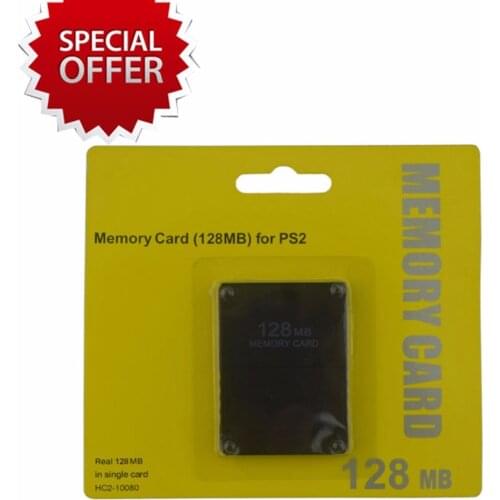 10pcs a lot Tracked 128MB Memory Card for PS2 for Playstation 2
