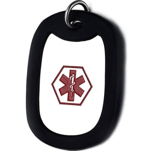 2021 Stainless Steel Material Medical Sign Pendant Simple Style And Fashion Tag Brand Necklace Suitable For Women And Men