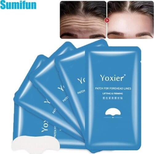 4bags Forehead Furrow Patch Anti-wrinkle Line Removal Stickers Frown Lines Treatment Anti-aging Moisturizng Patch Skin Care