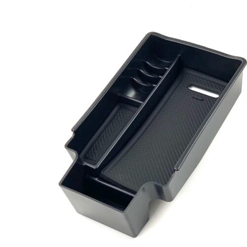 Automobile Armrest Storage Box For Audi Q3 8U 2013-2018 Center Console Container Storage Organizer car Accessories