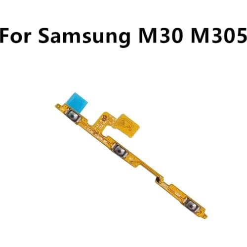 For Samsung M30 M305 Power Volume Side Key Button Flex Cable ON OFF Switch For SAMSUNG M305 Flex Cable Replacement Repair Parts