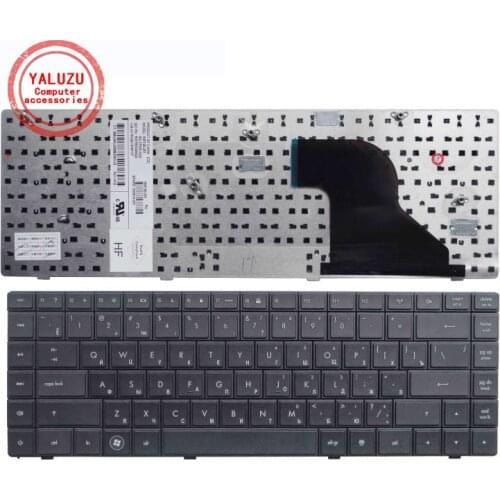 New For HP COMPAQ CQ620 CQ621 CQ625 620 621 625 Series RU Layout Laptop Keyboard Black Russian Laptop Keyboard
