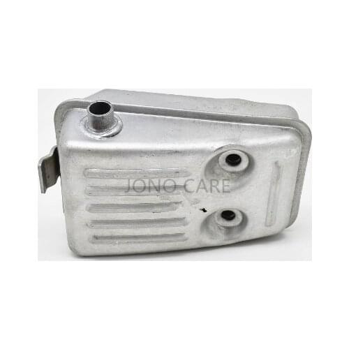 Brushcutter Exhaust Muffler Silencer Complete FITS FOR OLEO MAC SPARTA 36 43 EF3600 EF4300 BRUSH CUTTER TRIMMER SPARE PARTS