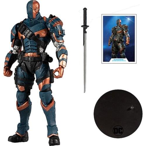 McFarlane 7-inch DC Multiverse Deathstroke Batman: Arkham Origins Action Figure Model Decoration Collection Toy Birthday Gift