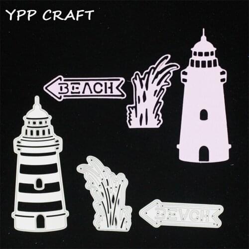 YPP CRAFT Tower Metal Cutting Dies Stencils for DIY Scrapbooking/photo album Decorative Embossing DIY Paper Cards