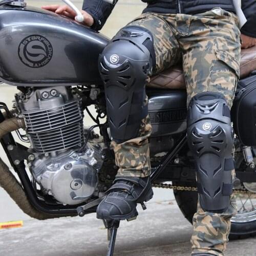 4pcs Motorcycle Kneepads MX MTB DH ATV Motocross Knee Elbow Pads Knee Protector Off-road Racing Cycling Knee Pads Kit