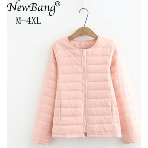 Женские приталенные пуховики NEWBANG China At AliExpress