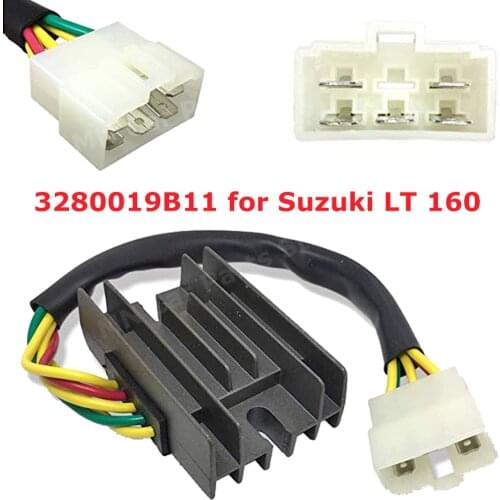 Voltage Regulator Rectifier 3280019B11 32800-19B11 for Suzuki LT 160 Quadrunner KingQuad Lt-F4 DR 200 S DRZ 250 1987-2004