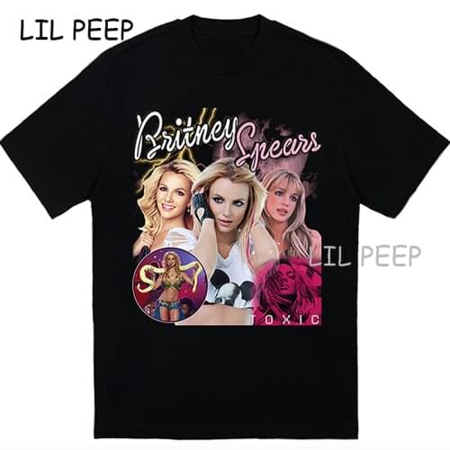 Britney Spears Shirt womens t-shirt Lady Of Pop Summer womens clothing short sleeve t-shirts gothic clothes korean fashion