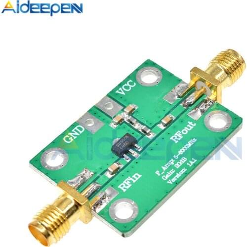 RF Wideband Low-noise Amplifier Module 5-3500MHz Gain 20dB LNA Board Wide Frequency Range for RF Singnal Receiver