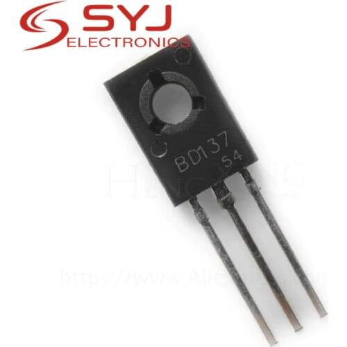 20pcs/lot=10pairs BD137 + BD138 TO-126 TO126 Triode new original In Stock