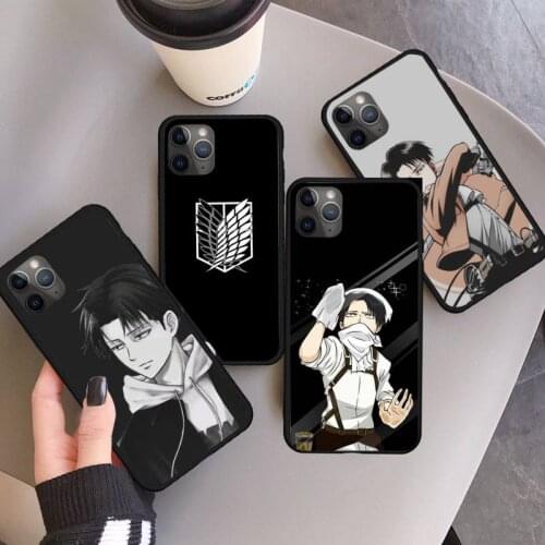 Anime Japanese attack on Titan Phone Case for iPhone 11 12 pro XS MAX 8 7 6 6S Plus X 5S SE 2020 XR mini