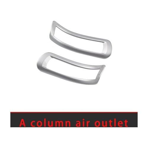 For Lincoln MKX Nautilus 2015-2020 chrome carbon fiber Car interior decorative cover Shift paddle molding trim