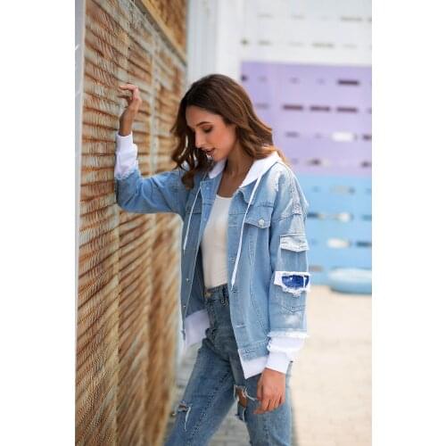 Charli D'amelio Denim Jacket Ice Coffee Splatter Jackets Women/men Charlie Damelio Tracksuit Women Clothing Kpop Spring Winter