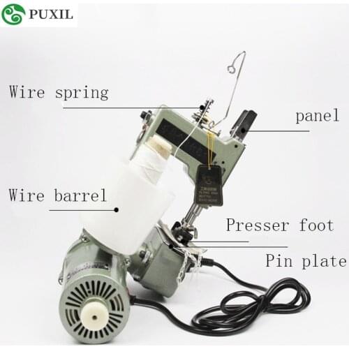 Gk9-2 electric packing machine mobile sewing machine knitting bags packing machine sealing machine