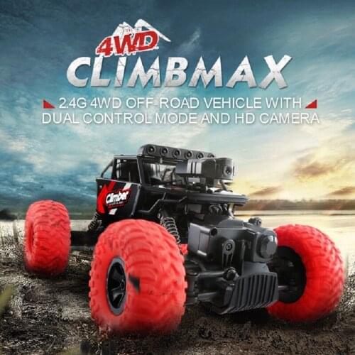 JJRC Q45 Remote Control Car 4WD RC Car with Camera Wifi FPV Real Time video 1:18 2.4G RC Racing Car Off-Road RC Climbing Car