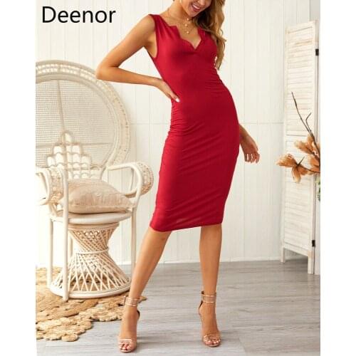 Summer Sexy Dress 2020 Vest Bodycon V Neck Sleeveless Casual Evening Party Club Short Ladies Dresses Fashion Women Clothes