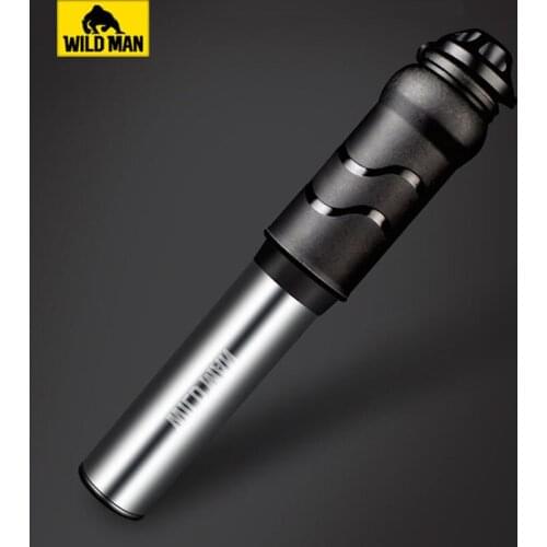 WILD MAN Light Small Bicycle Pump Valve Conversion Cycling Pump High Pressure Air Pump 100 PSI Bike Equipment