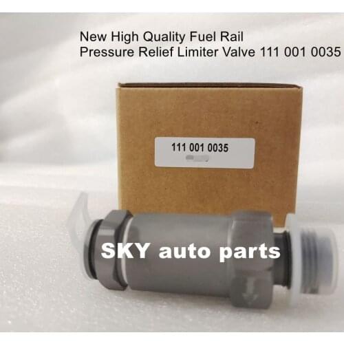 New High Quality Fuel Rail Pressure Relief Limiter Valve 111 001 0035