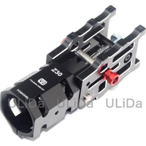 Updated Z30 V2 Version CNC Aluminum Folding Arm Bracket Tube Joint for 30mm RC Quadcopter Plant Protection Drone