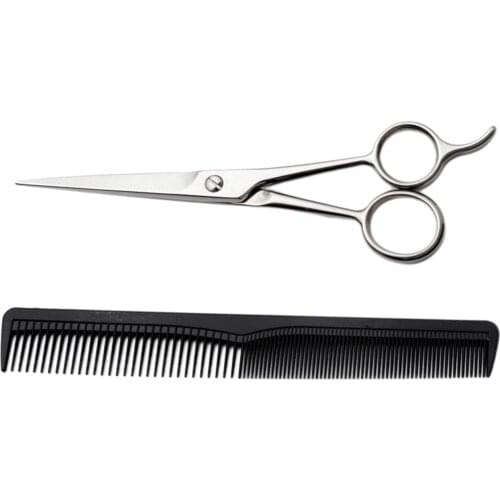 Barber Hair Cutting Scissors Hairdresser Haircut Haircut Scissors with Comb Scissors for Hair Cutting Hairdressing Combs
