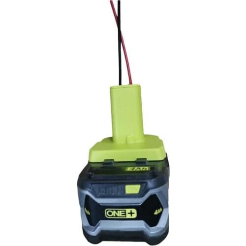 Ryobi One + 18v 12AWG Power Connector Li-ion Battery Output Adapter Power Wheel Conversion DIY Socket 50 Mm Battery Adapter