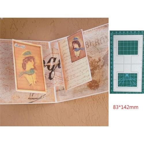 Scrapbooking Crad Making Punch Die Template 2021 New Metal Cutting Dies Birthday Christmas Card Handmade Die Stencils