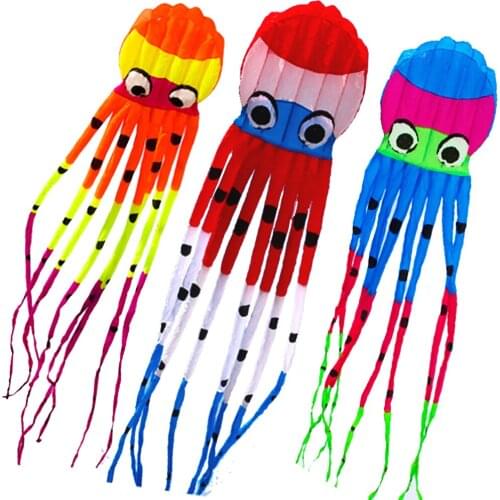 Outdoor Fun Sports High Quality 8m Power Kite Software Octopus kites Good Flying