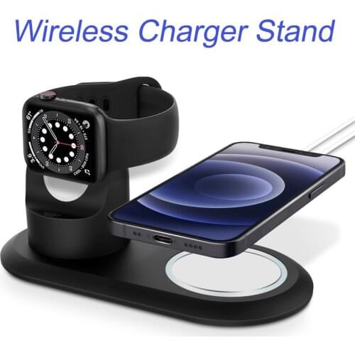 For IPhone USB Cable Sync Cradle Charger Base for IWatch Series 1 2 3 4 Apple Watch Charging Cable Stand Holder Dock Station