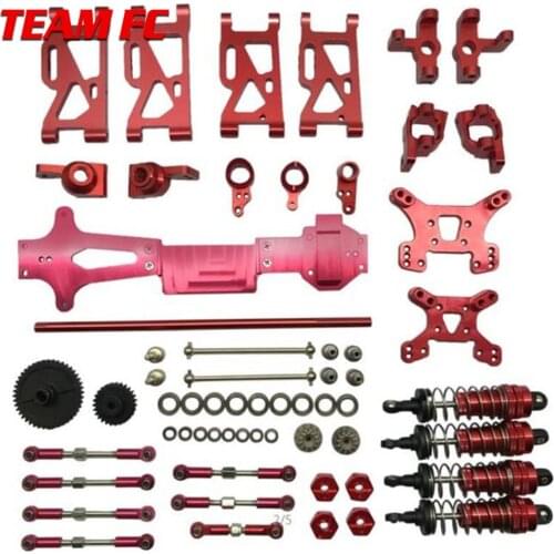 1/14 WLtoys 144001 Upgrade Metal Kit Spare Parts Gears Accessories Set