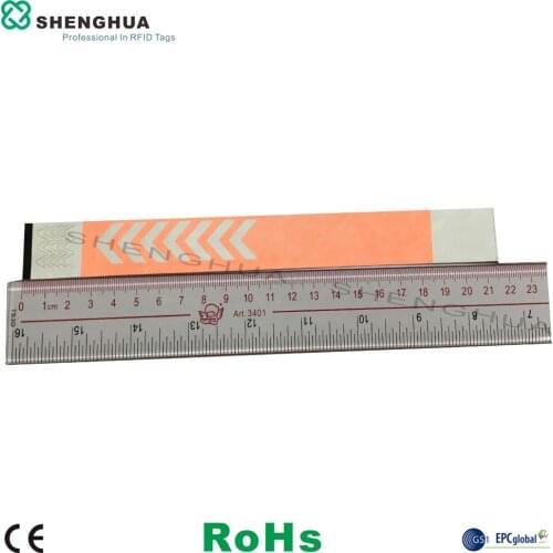 10pcs/pack RFID UHF Passive Smart Wristbands Bracelet Tag Disposable RFID Label Sticker Color For School Attendance System