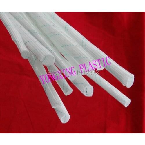 5M/lot 10mm 12mm 14mm 16mm 20mm pvc silicone fiberglass sleeving combined convenience wire cable