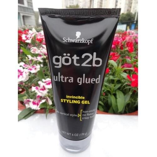 Free Delivery Got2b Ultra Glued Invincible Styling Hair Gel, 6 Ounces /170g