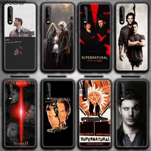 TV series Supernatural Poster Phone Case for Huawei P20 P30 P40 lite E Pro Mate 30 20 Pro P Smart 2020 P10