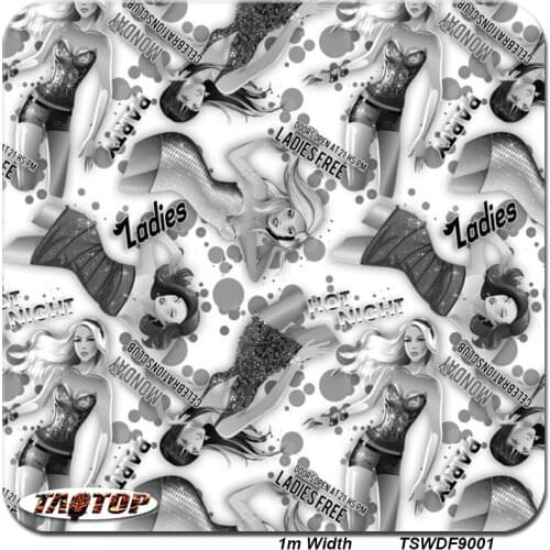 Hydro Dipping Film TSWDF9001 1M * 10M Hydrograph Film Hydro Hydrographic Printed Film Hydrografic Film