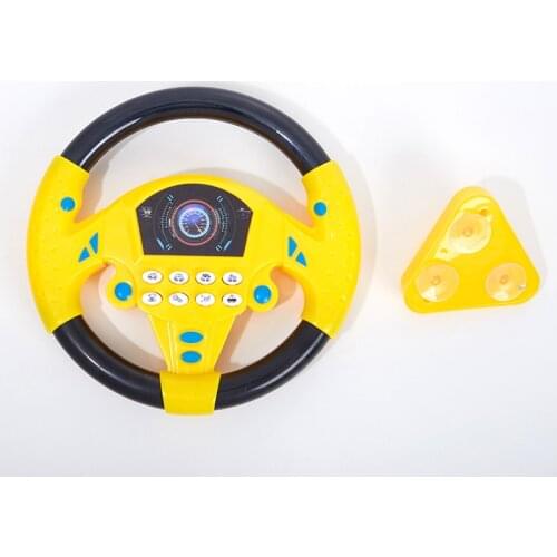 Simulation Steering Wheel with Light Early Education Sounding Toy For Kids