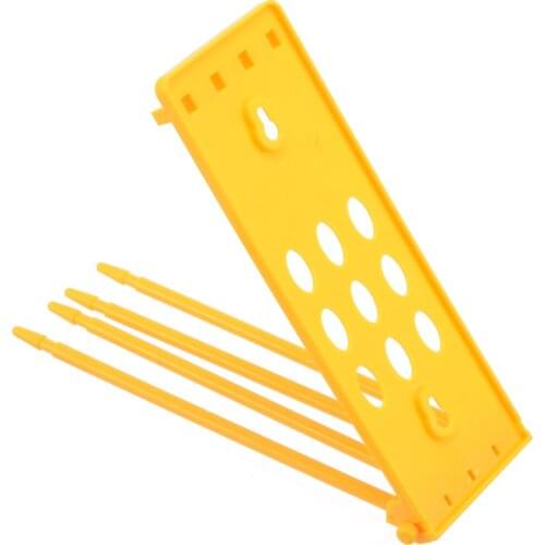 1PC Pigeon Parrot Foot Ring Holder Bird Training Articles Leg Ring Stand Band Rack Random Color