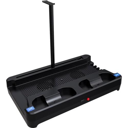 BUBM Multi-function Charging Base Compatible with All Series PS5 Consoles (ROM Version & Digital Version) Dual Fan Cooling