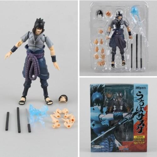 New Anime Naruto 1st Generation Uchiha Sasuke Itachi Brothers Decisive Battle Action Figure Movable Toy Model Statue Decoration