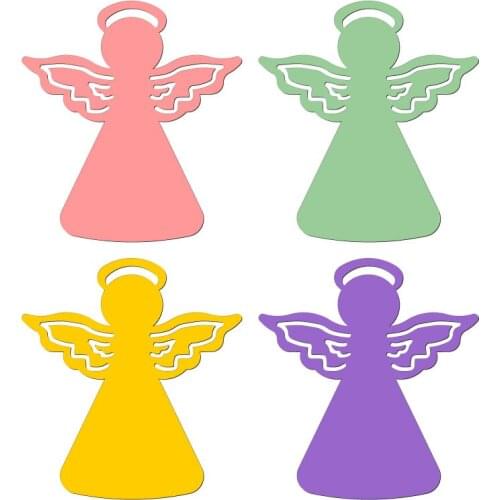 New angel Wooden Die Scrapbooking C2803 Cutting Dies Multiple Sizes Compatible with most die cutting machines