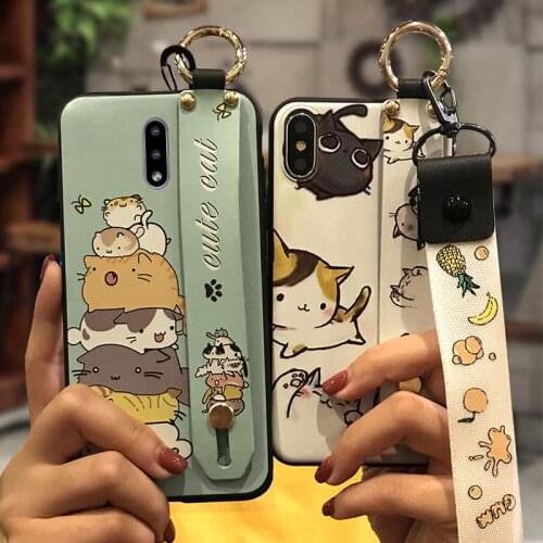 New Wrist Strap Phone Case For Nokia 2.3 Lanyard Durable Phone Holder Back Cover Soft Original