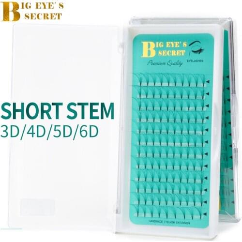 Wholesale Mink Lash Extensions Makeup Fake Eyelashes Premade Volume Fans Short Eyelashes Extension Lashes Supplies