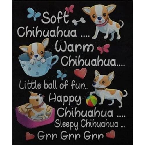 Dog letters 5D diy Needlework diamond embroidery pattern resin diamond mosaic diy diamond painting 3d cross stitch kit RA1226