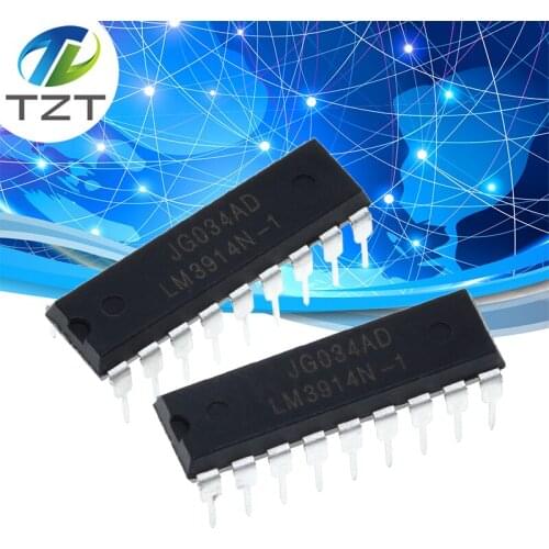 10pcs/lot LM3914N-1 LM3914N LM3914 DIP-18 LED Lighting Drivers Dot/Bar Display Dvr new original In Stock