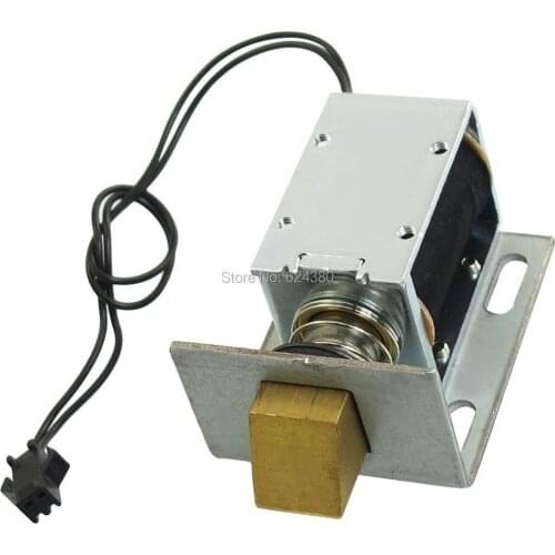 1240L-12E07 DC 12V 20.6W 5mm Strock 1kg Holding Open Frame Type Door Lock Solenoid Electromagnet