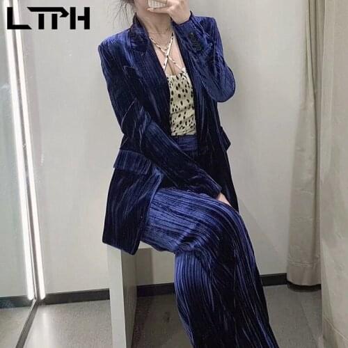 Женские элегантные брючные костюмы LTPH China At AliExpress