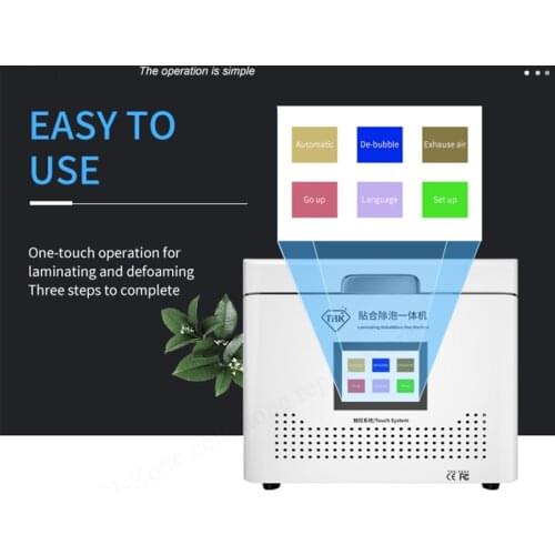 New protable upgrated TBK-808M LCD Touch Screen Repair Automatic Bubble Removing Machine OCA Vacuum Laminating Machine